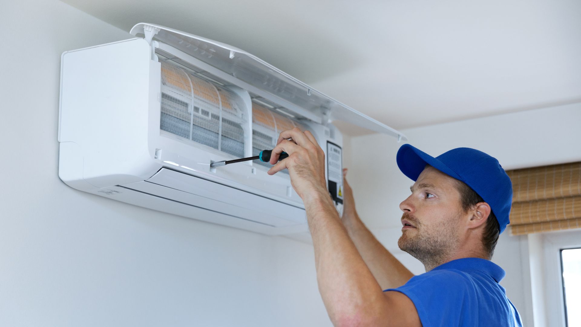hvac repair worker